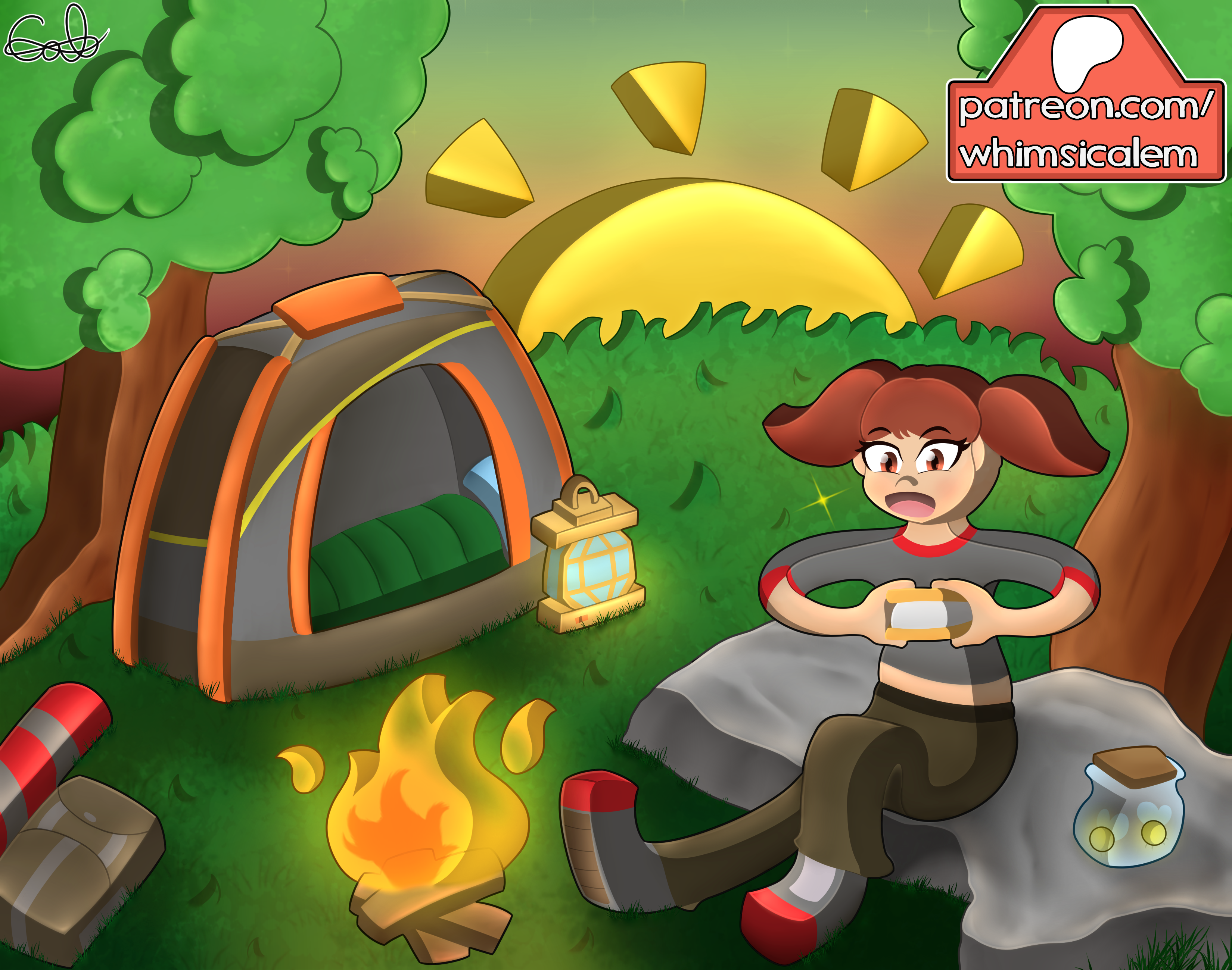 Mabel's Extra Thick Camping