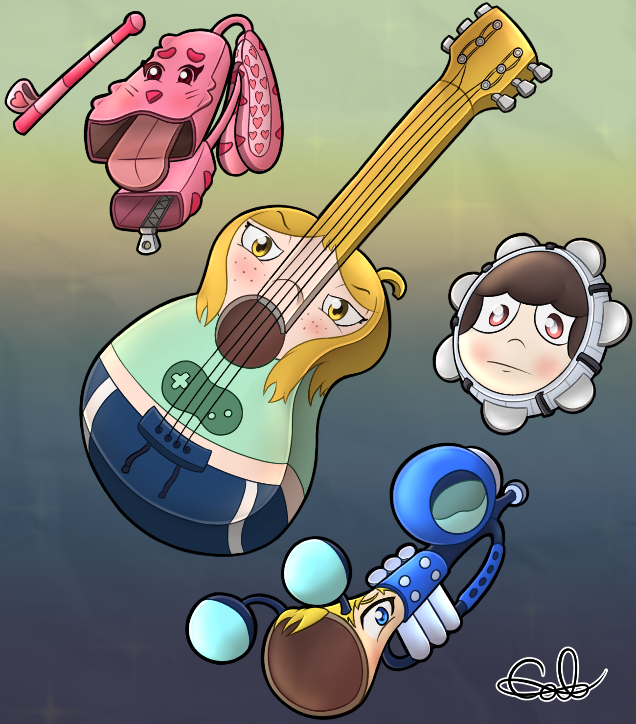 Squished Instruments