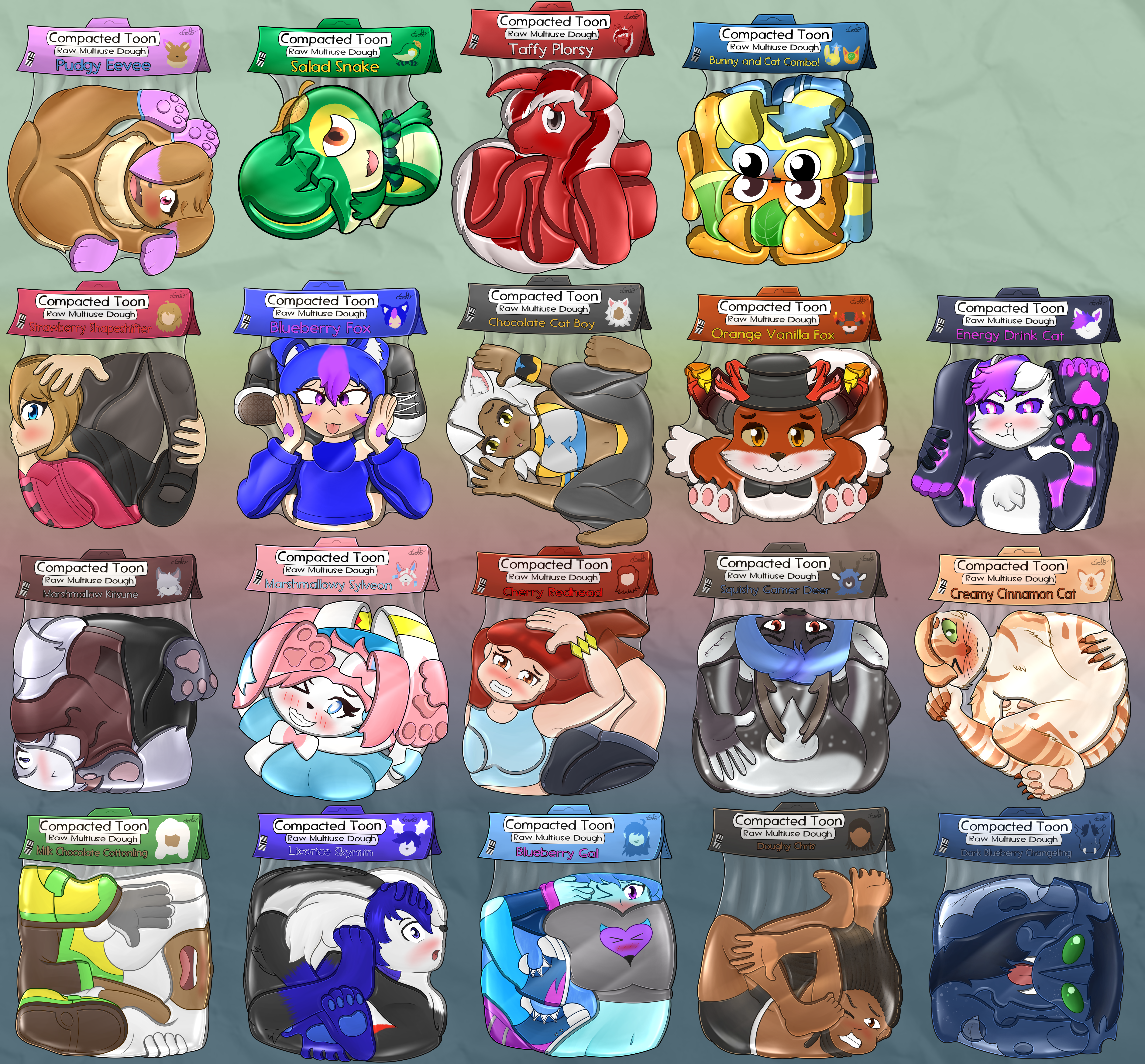 Vacuum Sealed Full Collection