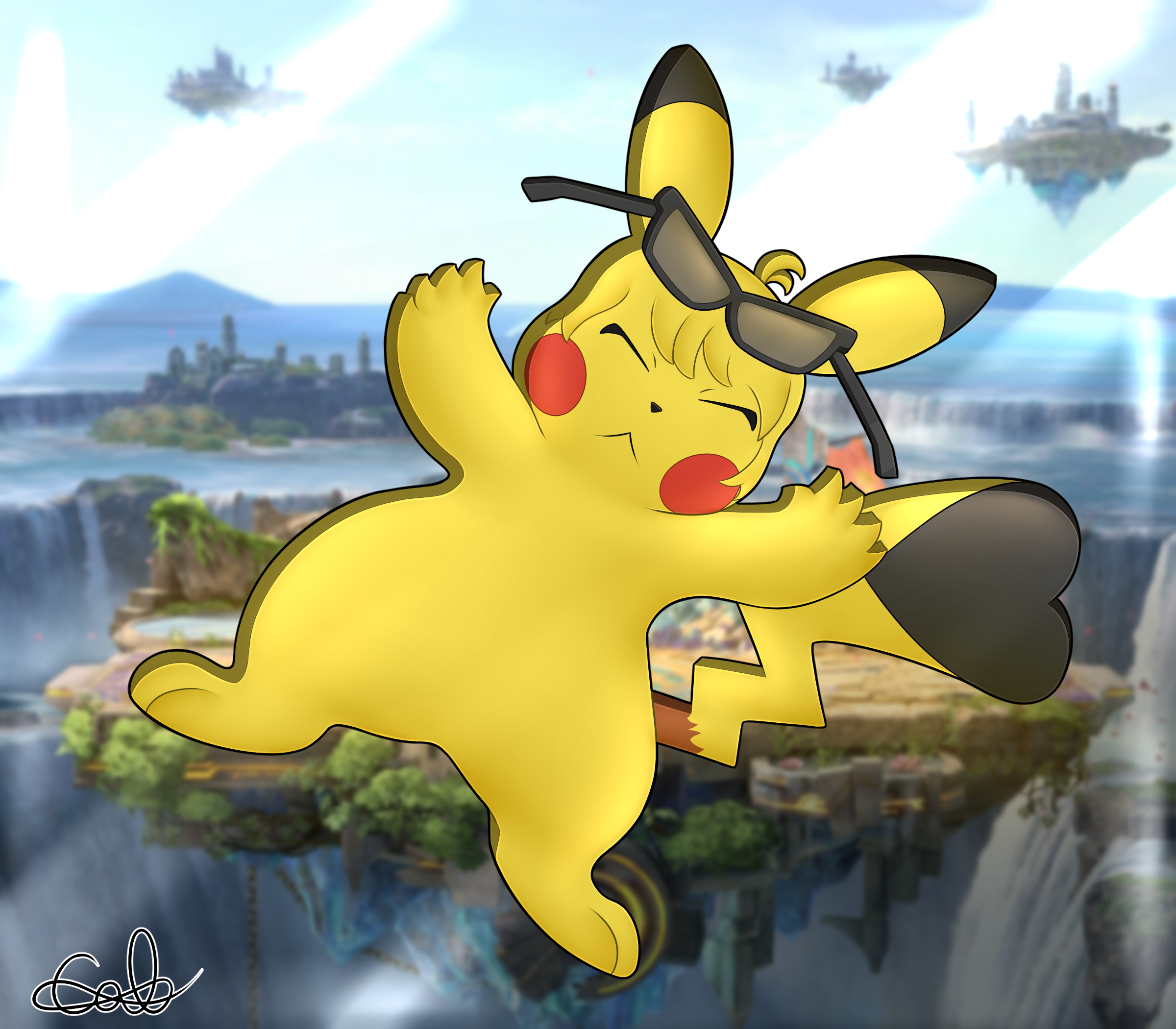 Pikachu Screen KO