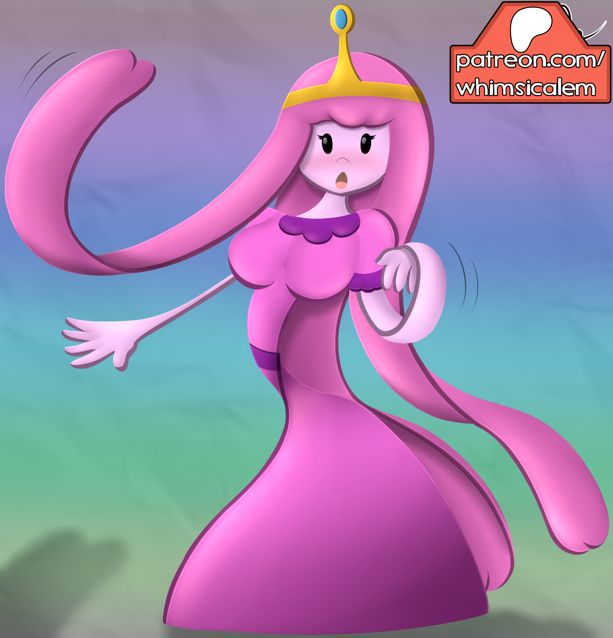 Squashed Princess Bubblegum