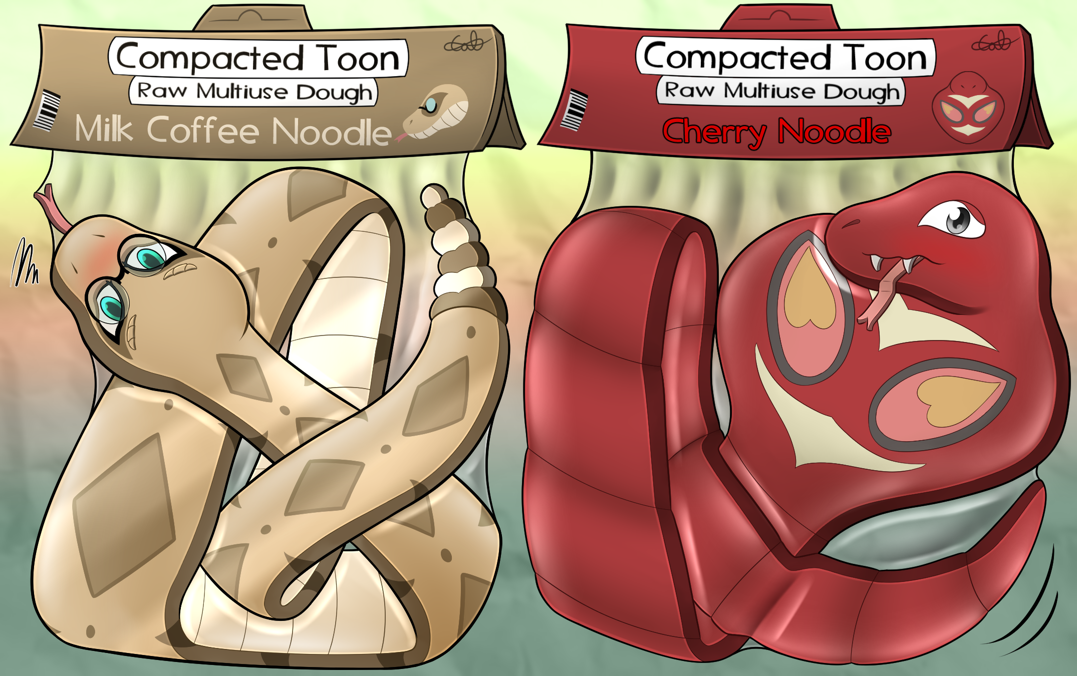 Vacuum Sealed Snakes