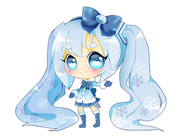 Miku of Snow (F2U Pagedoll)