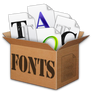 Fonts Box 1 Icon