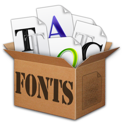 Fonts Box 1 Icon