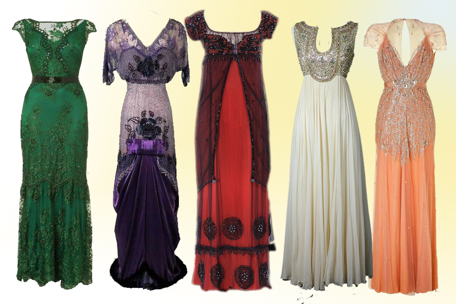 Vintage gowns