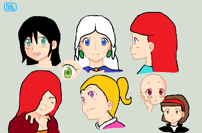 Female OC's by Lizlovestoons12 on DeviantArt