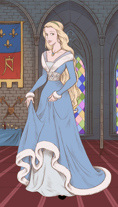 FBnCC: CC+GW: Christina's Wedding Gown by Lizlovestoons12 on DeviantArt