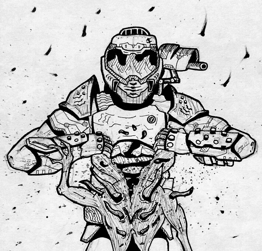 Draw Rip Commander Rip and Tear by greenscreen02 on DeviantArt