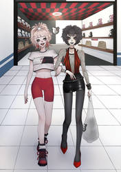[Dangan Mall Zine] Junko and Celeste