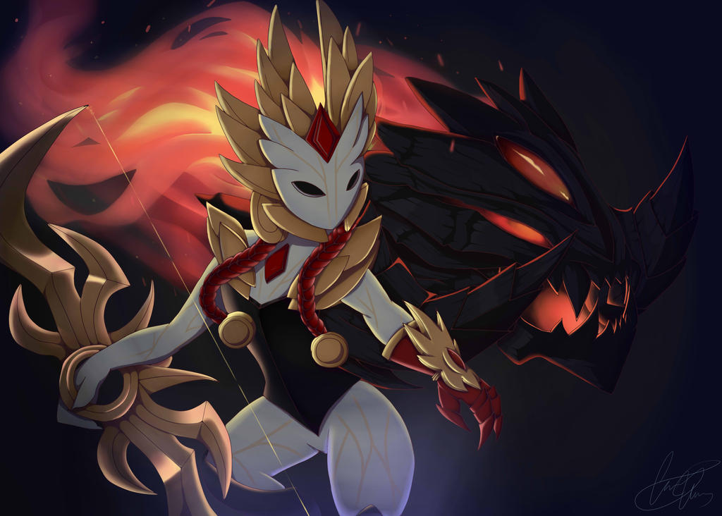Shadow Fire Kindred by Cr82Nspire on DeviantArt