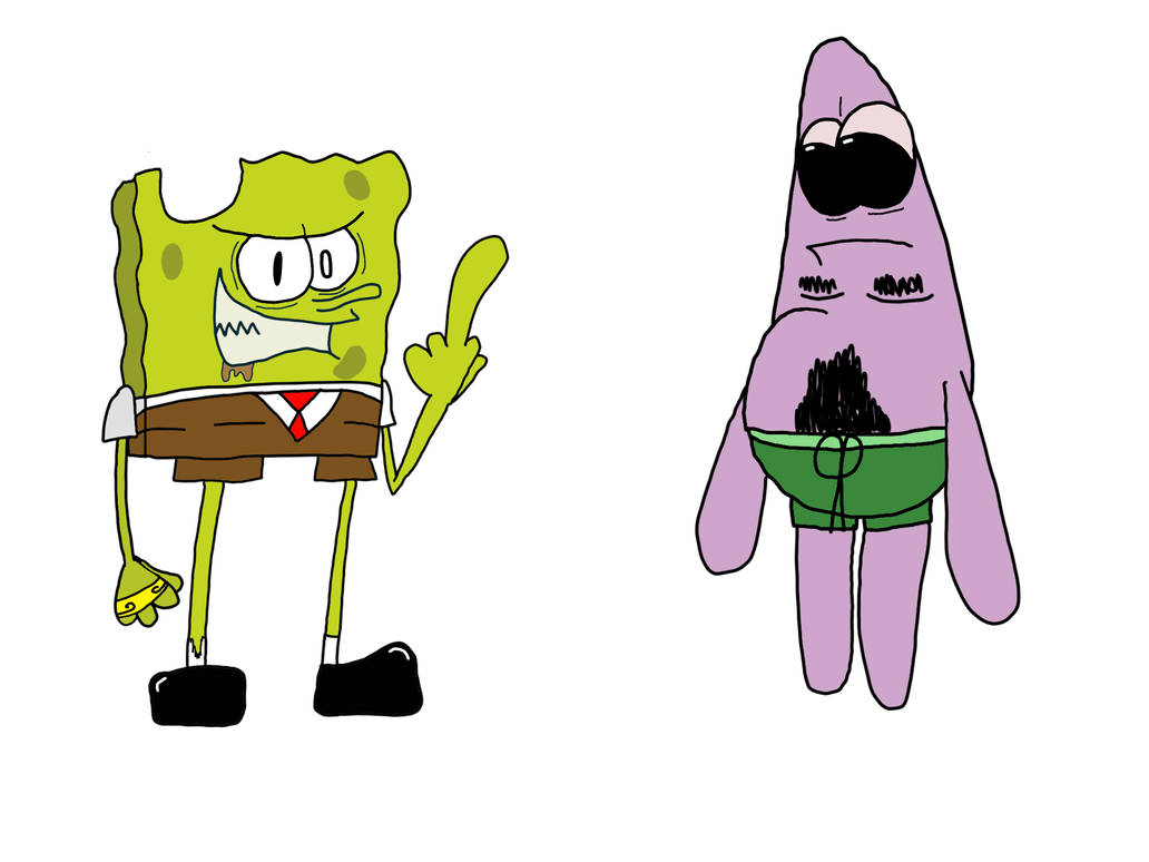 Sick Spongebob And Patrick Alt Designs (remake) by Rythor888 on DeviantArt