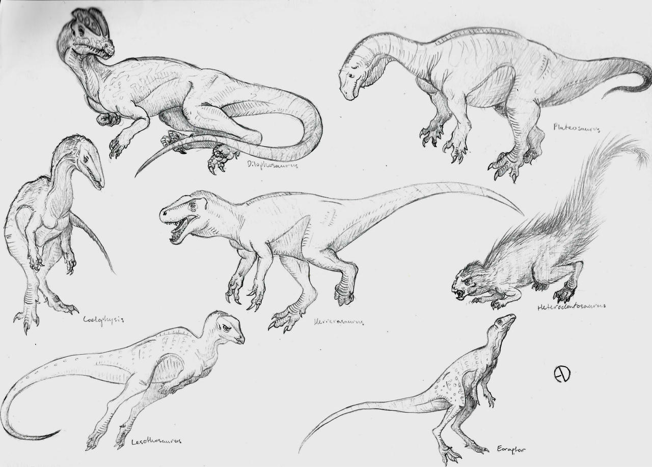 Dinosaur Phylogeny: Early Dinosaurs