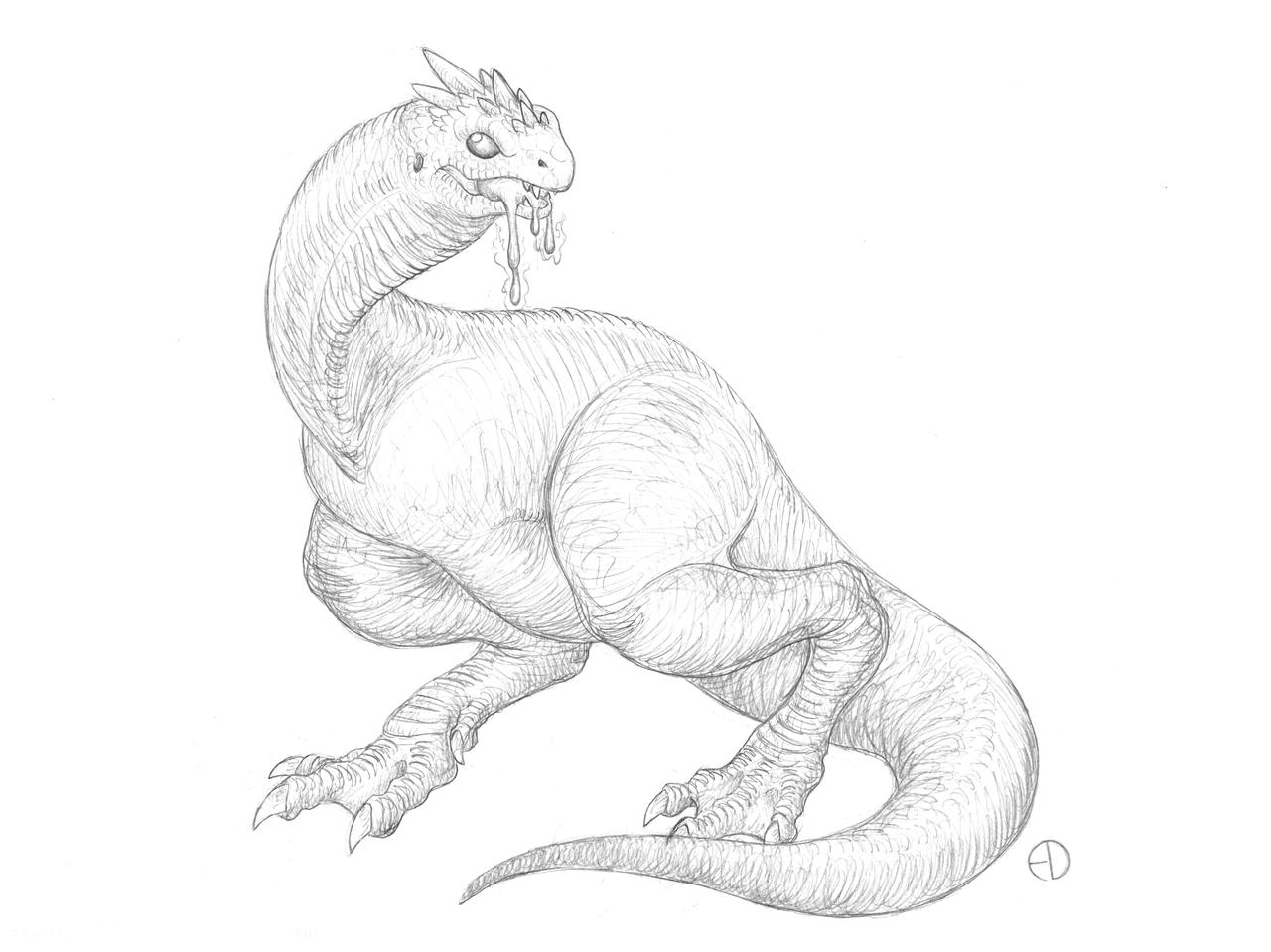 Cryptid October: Cumberland Dragon by SaurArch on DeviantArt