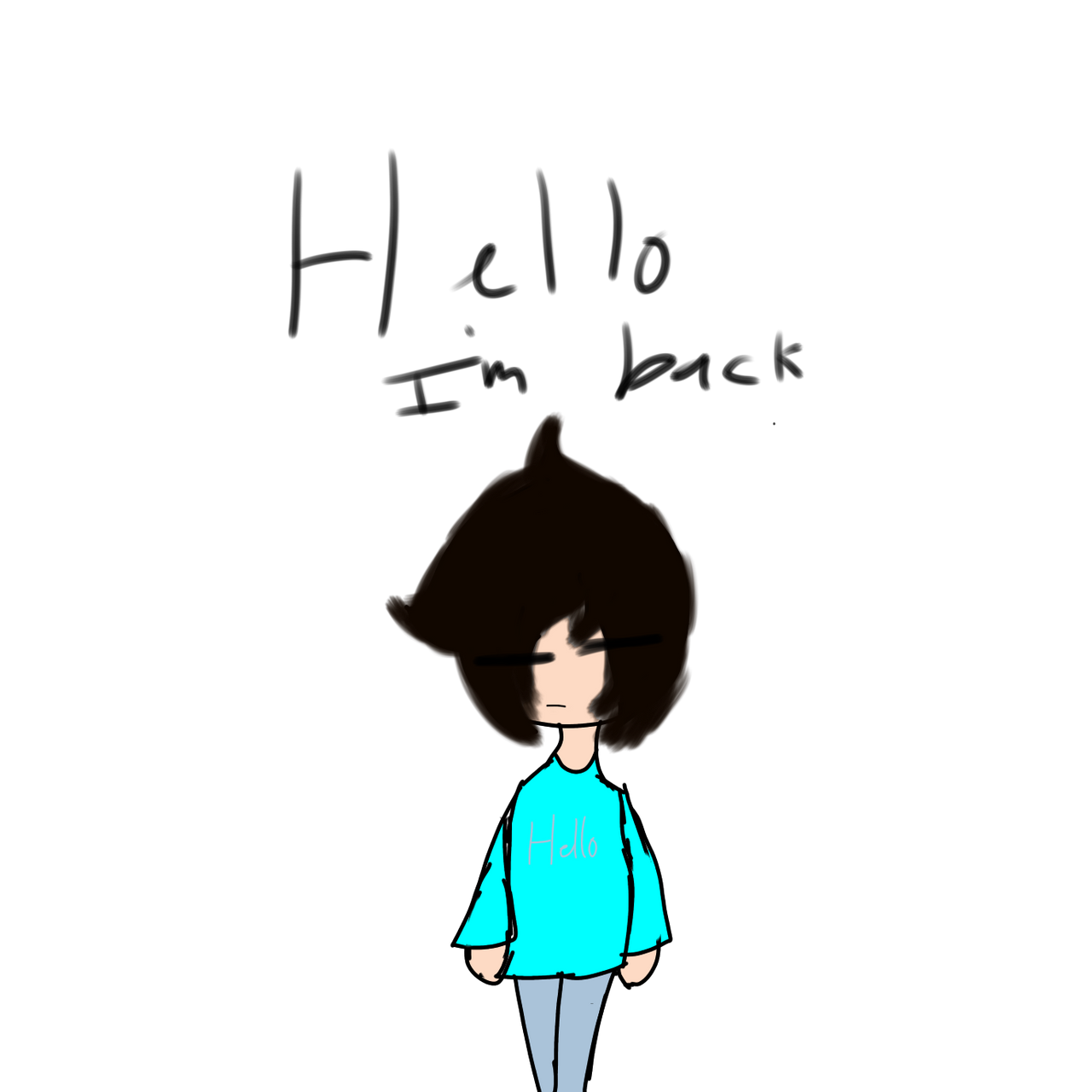 Hello Im back by NoahsAvenue on DeviantArt