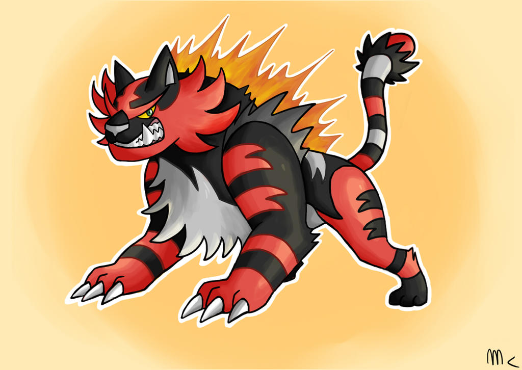 Chibi Incinaroar Incineroar by TheBootanuki97 on DeviantArt