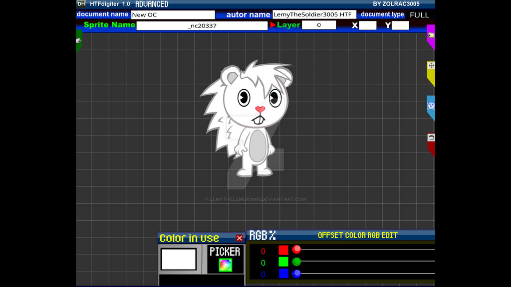 HTF Digiter porcupine OC by LemyTheLemur3005 on DeviantArt