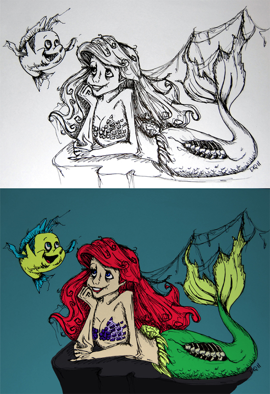 the dead little mermaid