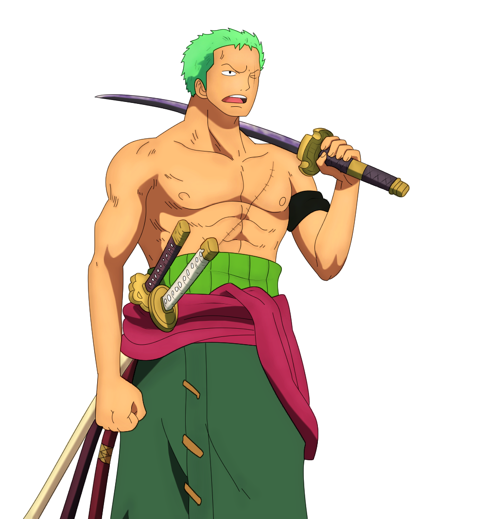 Zoro Roronoa - 1920*1440 - Png - Transparent Background Zoro, HD