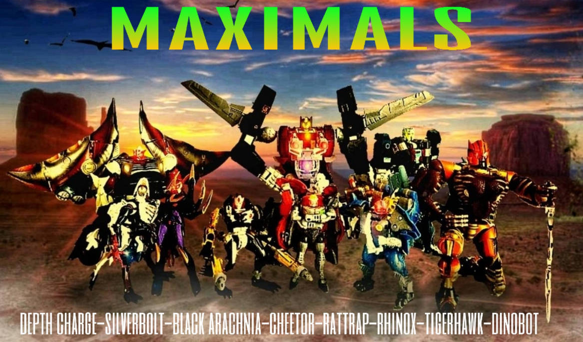 maximals reformatted with headers by hollowmattINC on DeviantArt