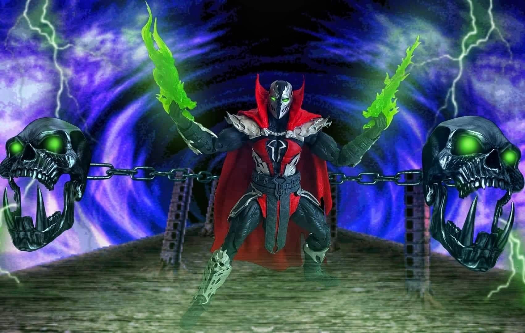 Spawn skulls attack portal poster by hollowmattINC on DeviantArt