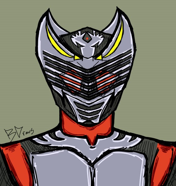 Kamen Rider Ryuki pfp by BitterDraws on DeviantArt