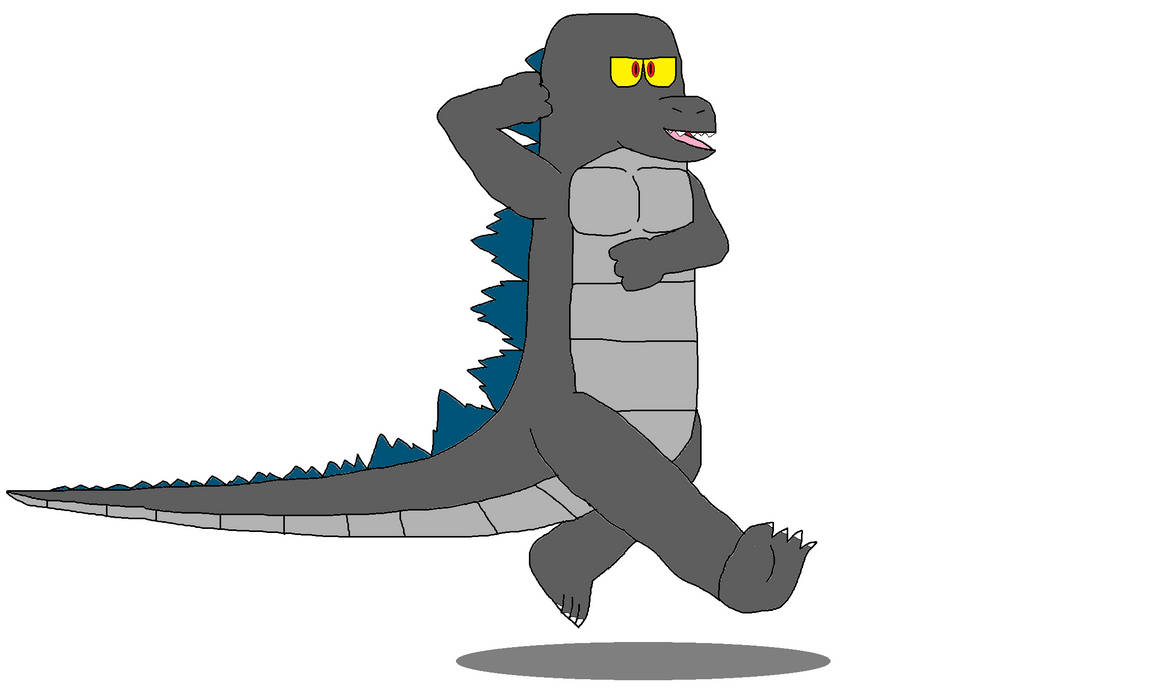 Godzilla Cheering Godzilla Dance by JaRa02 on DeviantArt