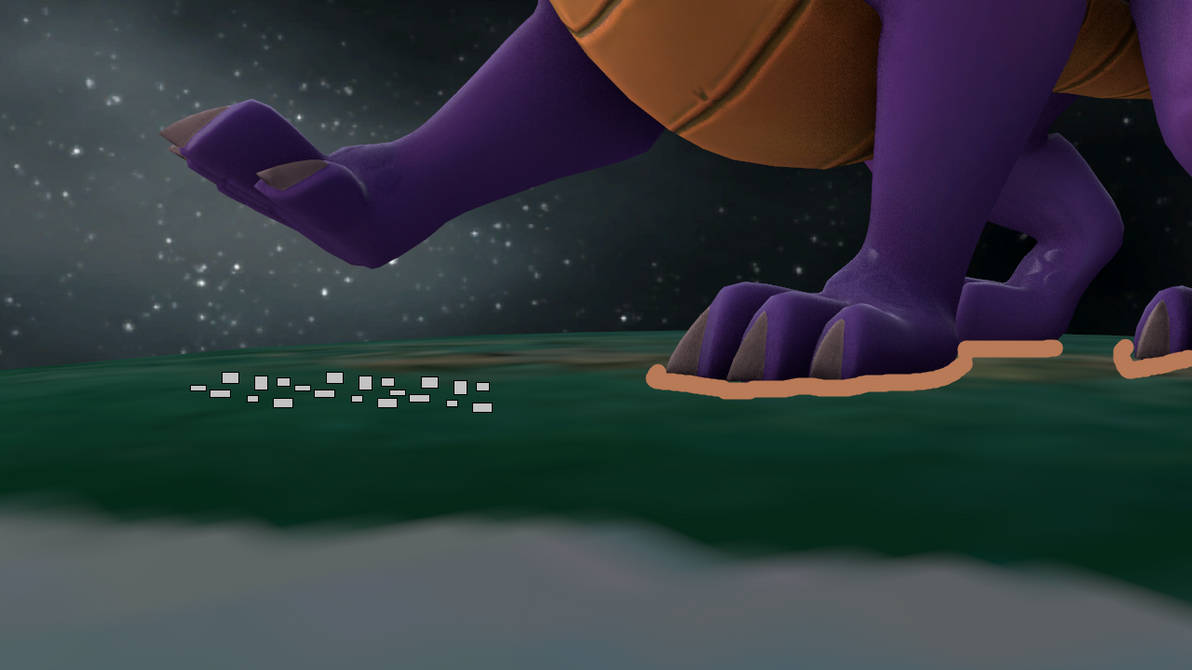 Stomping Animation Example Spyros Planetary Stomping with Bowser 3 by JaRa02 on DeviantArt