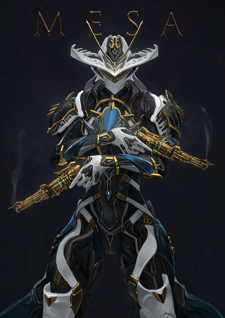 wallpapers Warframe Mesa Prime Fashion Frame mesa prime commission by kevin glint on