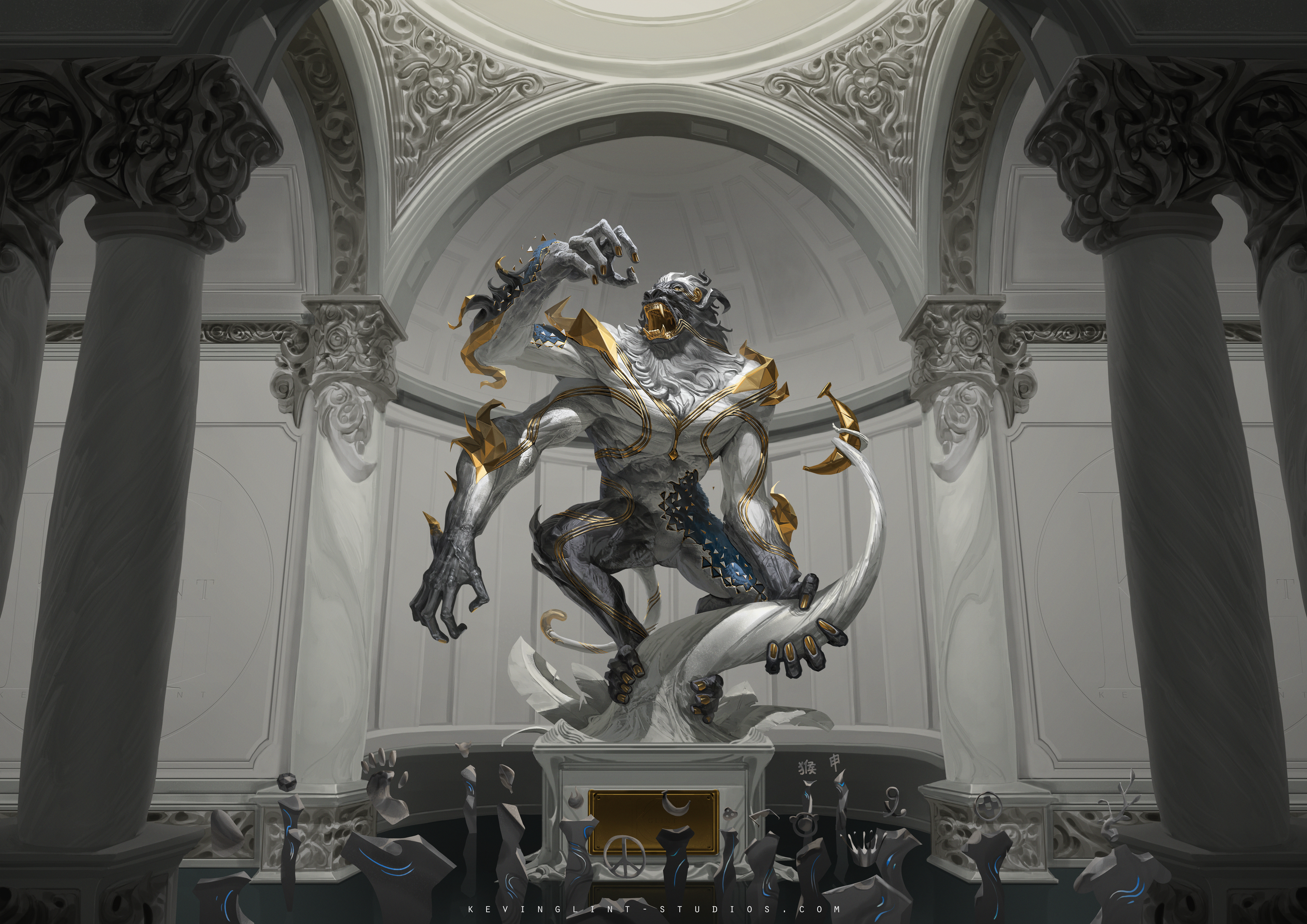 Primates Deviantart The Immortal Podium: Chimerical Primate by Kevin-Glint on DeviantArt