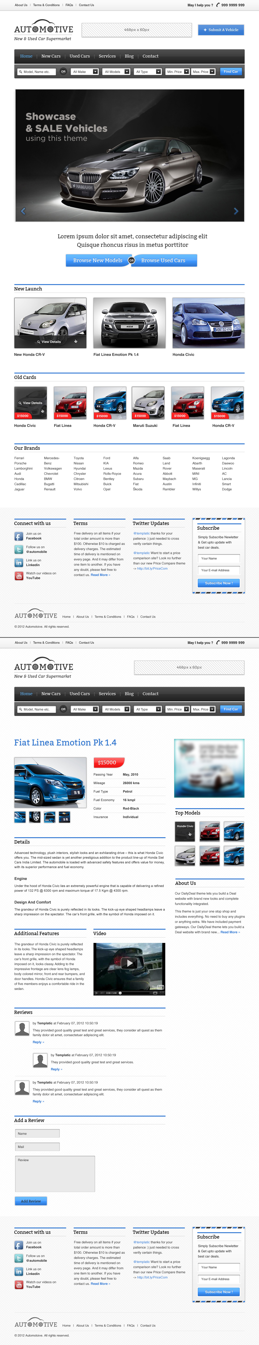 Automotive Wordpress Theme