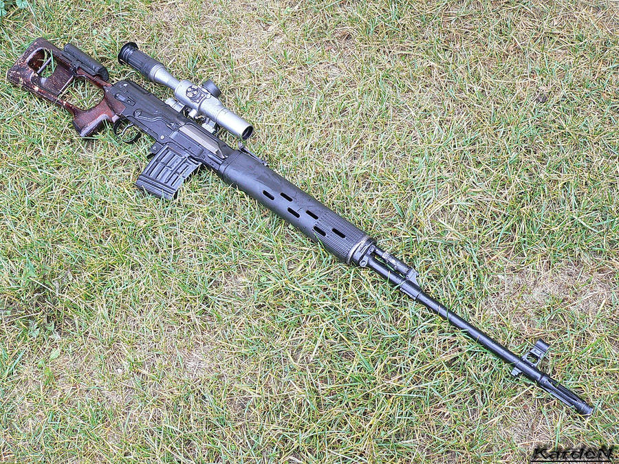 Dragunov SVD Sniper Rifle 6