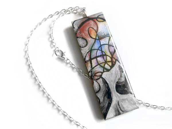 Secret Anxiety - Pendant Necklace / Sold