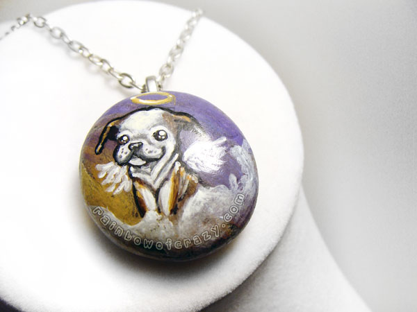 Bulldog Pendant Necklace