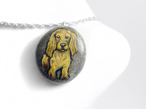 Cocker Spaniel Pendant Necklace