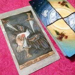 Three of Swords - The Animism Tarot