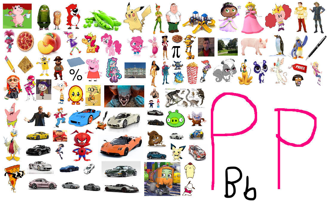 The Letter P and B by Kaylao008 on DeviantArt