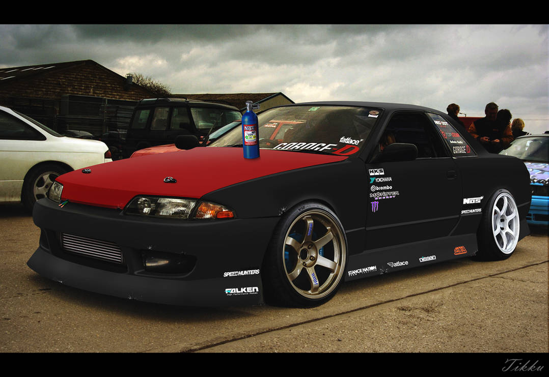 Skyline r32 дрифт