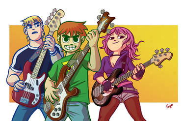 Bass Gang - Scott Pilgrim Pinup