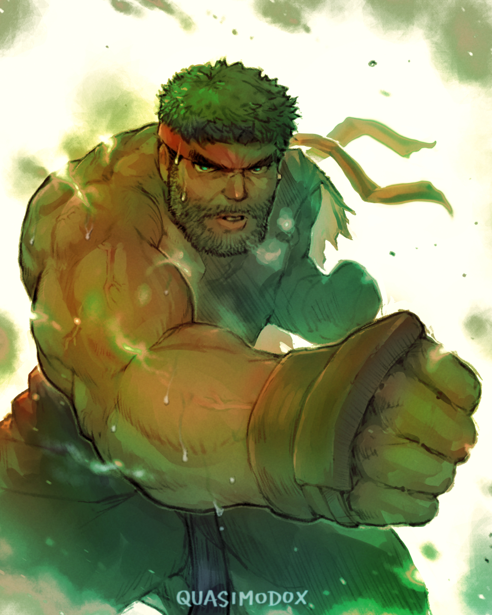 Hurt Ryu Burnout Ryu by Quasimodox on DeviantArt