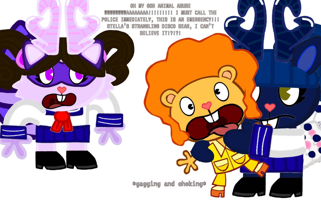 HTF - Stella Strangles Disco Bear by LaLisaCatHTF on DeviantArt