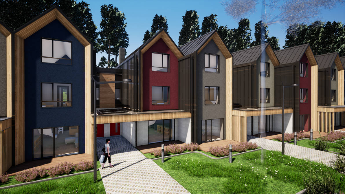 Kin Housing Development Multi-family Housing development by rcakstins on DeviantArt