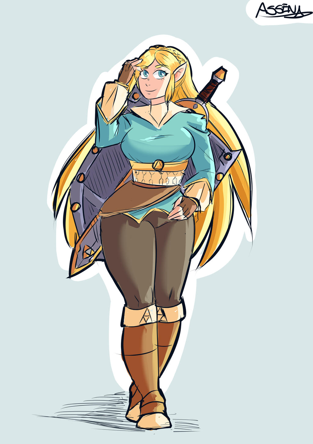 Commission- Zelda Botw 3