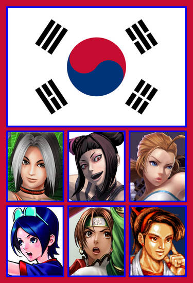 Fighting Game Korean Fighters by NagaseKOF on DeviantArt