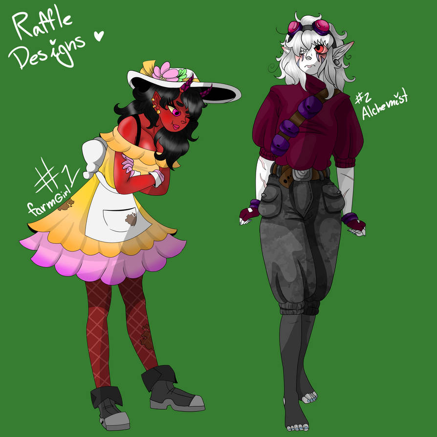 Devil Raffle Raffle Character reveals by TheOracleOfChaos on DeviantArt