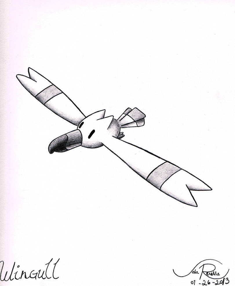 Wingull by johnrenelle on DeviantArt