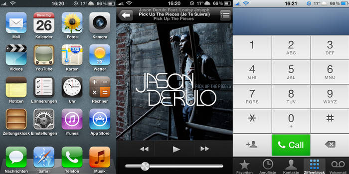 iOS 6 iPhone 4S or 4 Theme