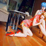 EVA chinese dress cosplay 2