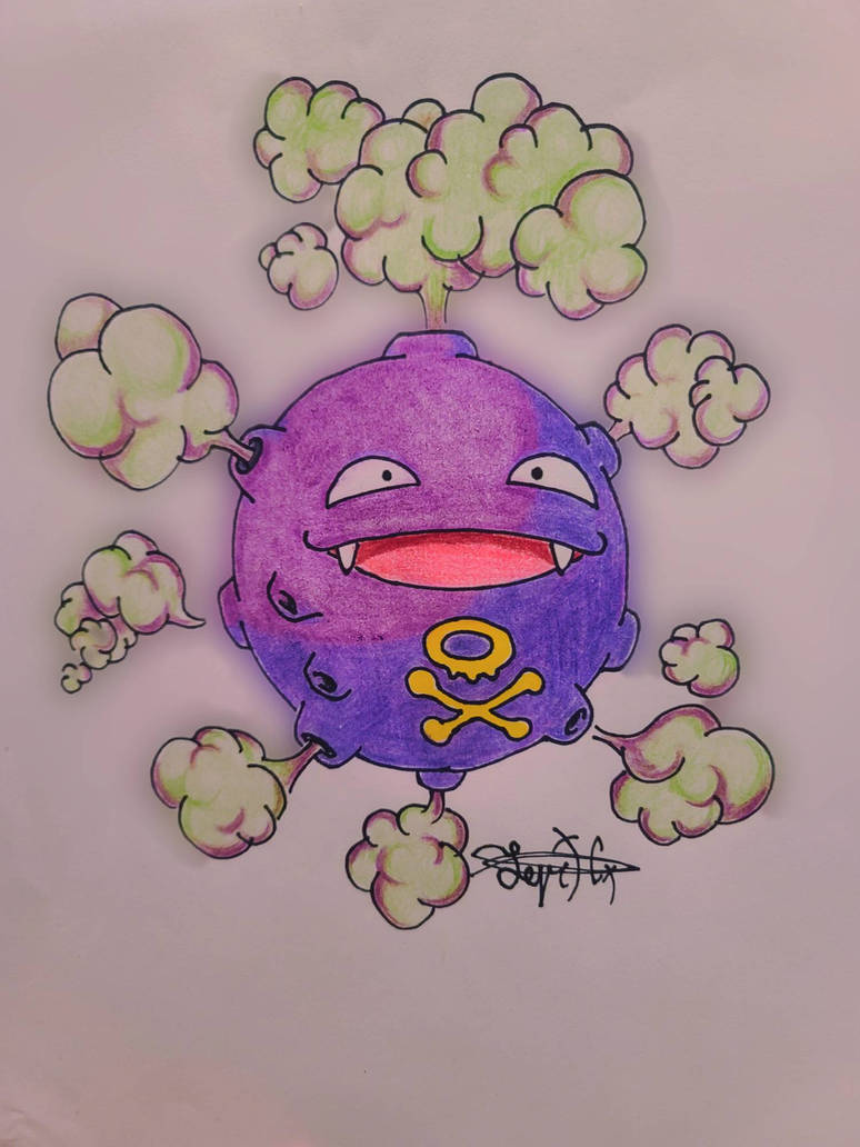 Koffing by purplethunderrr on DeviantArt