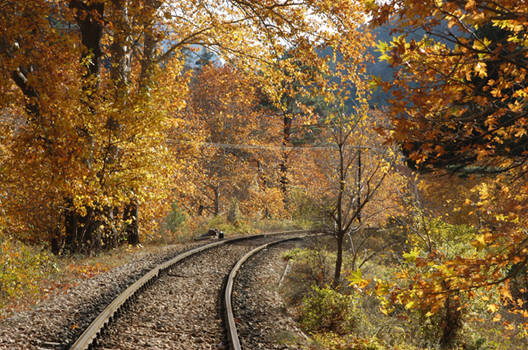 Belemedik Railway in Autumn